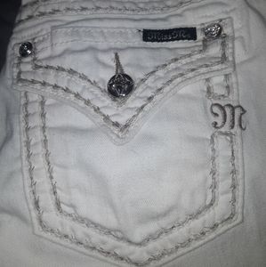 White skinny miss me Jean's